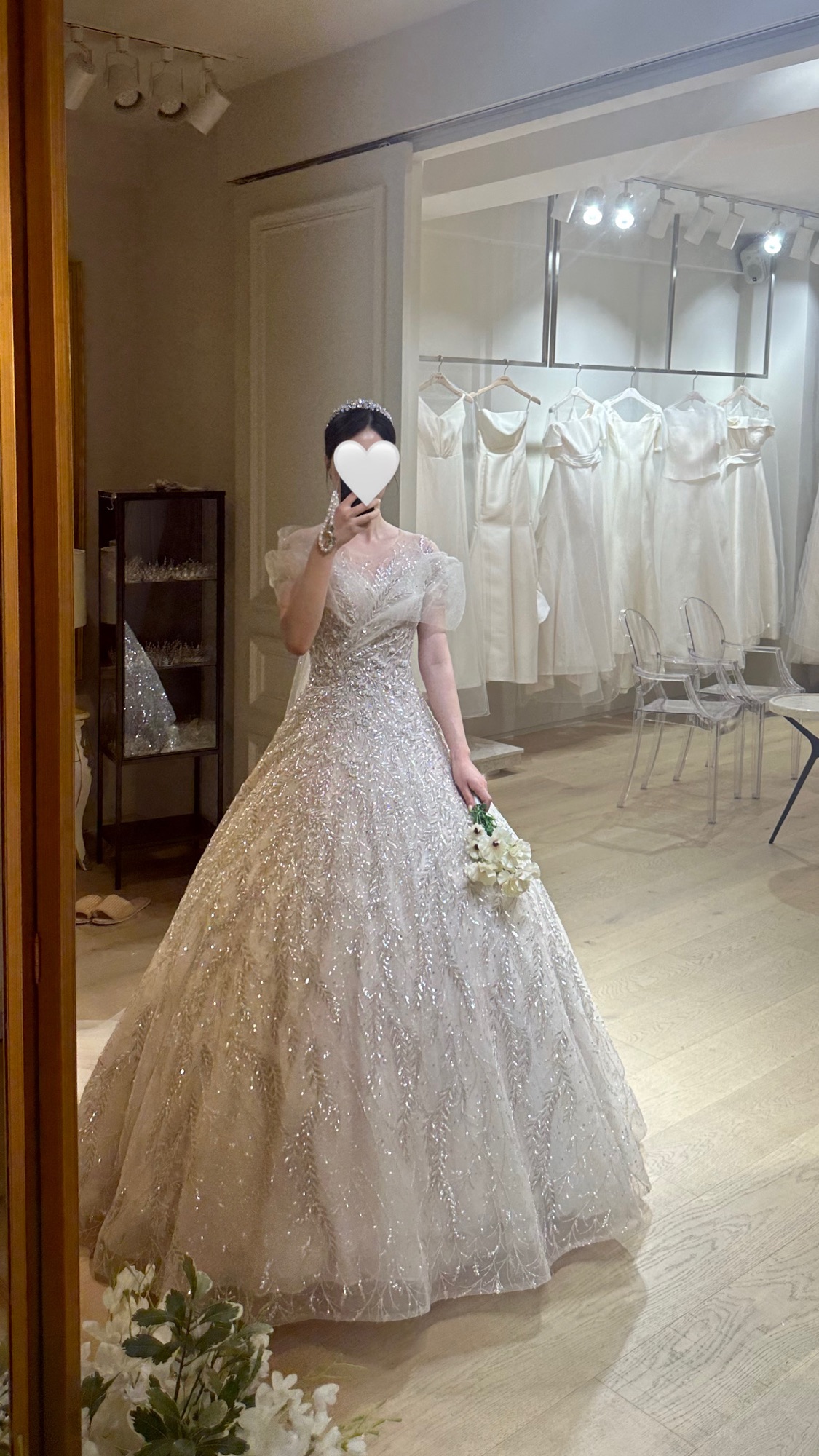 추가금 110만원드레스