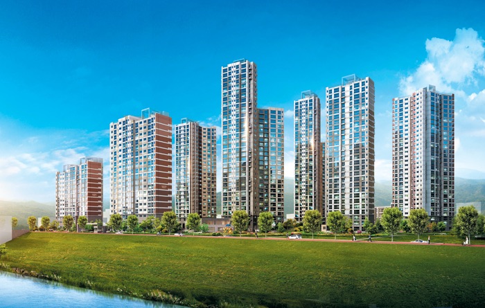 자연 근처 잠실 아파트